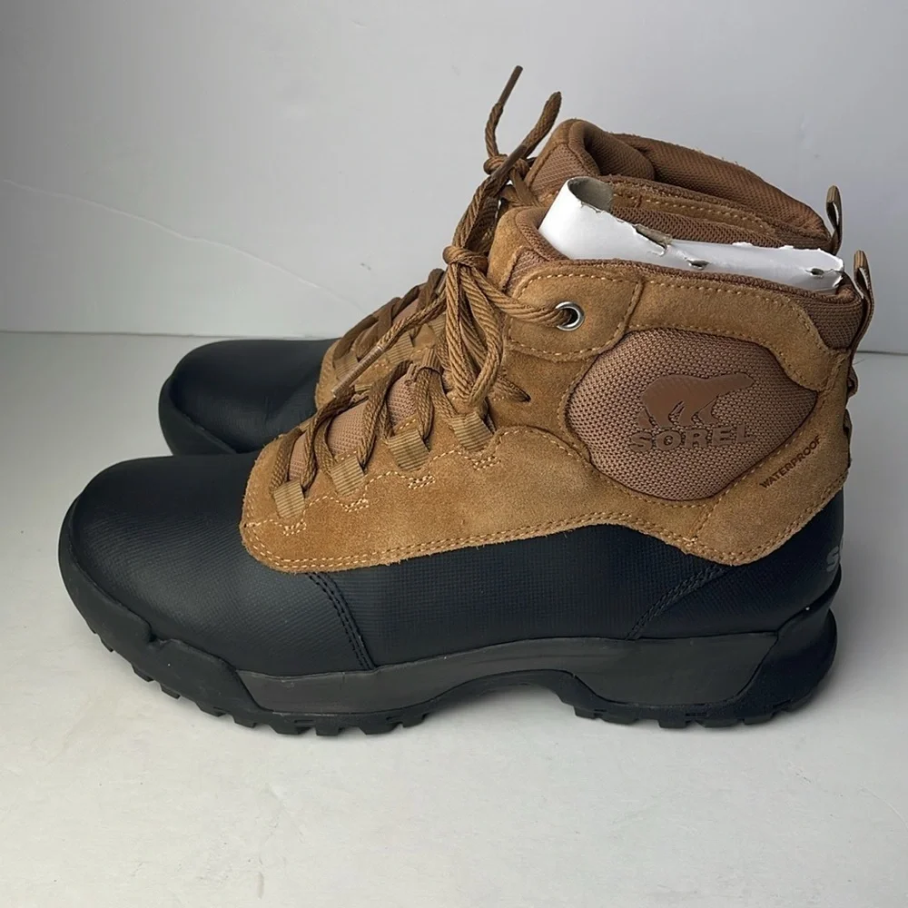 Sorel Buxton Lite Brown Ankle Boots